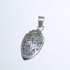 Silver Pendant by Sparks Masawytewa