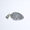 Silver Pendant by Sparks Masawytewa