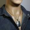 Silver Pendant by Clifton Mowa