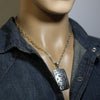 Silver Pendant by Clifton Mowa