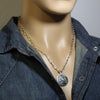 Silver Pendant by Willis Humeyestewa