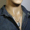 Silver Pendant by Willis Humeyestewa