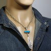 Silver Pendant by Ruben Saufkie