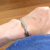 Feather bracelet by Harvey Mace (0.25")