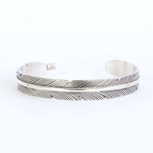 Feather bracelet by Harvey Mace (0.37")