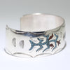 Inlay Bracelet by Navajo 5-1/4"