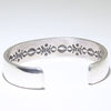 Silver Bracelet by Arnold Goodluck 5"