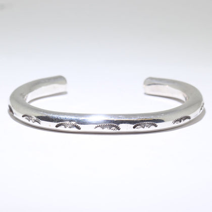 Silver Bracelet by Arnold Goodluck 5