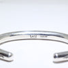 Silver Bracelet by Arnold Goodluck 5"