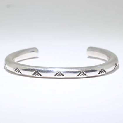 Silver Bracelet by Arnold Goodluck 5-1/4