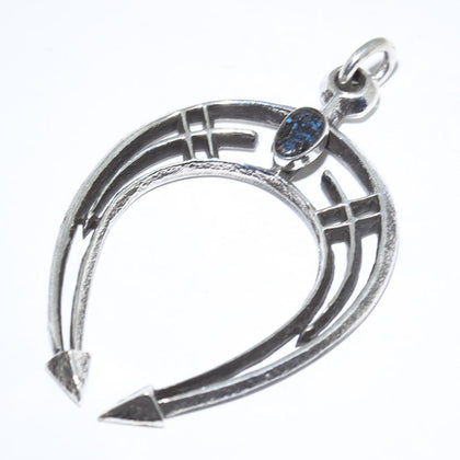 Apache Blue Pendant by Aaron Anderson