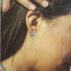 Zuni flowers earrings