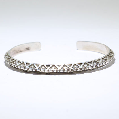 Silver Bracelet by Darrell Cadman 6