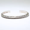 Silver Bracelet by Darrell Cadman 6"