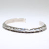 Silver Bracelet by Darrell Cadman 5-1/2"