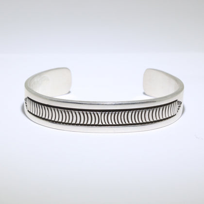 Silver bracelet by Bruce Morgan