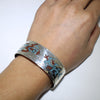 Inlay Bracelet by Navajo 5-1/4"
