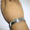 Silver Bracelet by Arnold Goodluck 5"