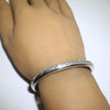 Silver Bracelet by Arnold Goodluck 5-1/4"