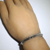 Silver Bracelet by Darrell Cadman 5-1/4"