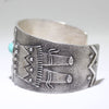 Silver Bracelet by Lee Begay 6"