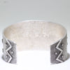 Silver Bracelet by Lee Begay 6"