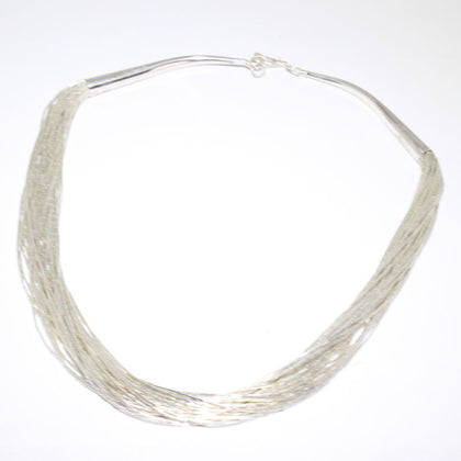 Silver Necklace by Navajo