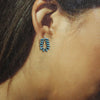 Needle point Earrings by Zuni