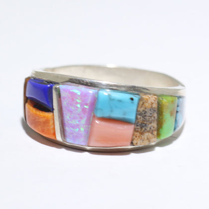 Inlay Ring by Navajo- 9