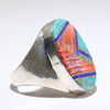 Inlay Ring by Navajo- 10.5