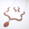 Coral Necklace Set by Navajo