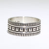 Silver Ring by Lyle Secatero- 13