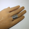 Silver Ring by Berra Tawahongva- 10.5