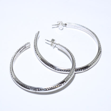 Hoop Earrings by Navajo