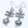 Turquoise Earrings by Navajo