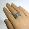 Silver Ring by Elvira Bill- 11.5