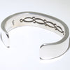 Heavy Silver Bracelet by Bruce Morgan 6"
