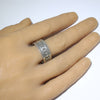 Silver Ring by Lyle Secatero- 13