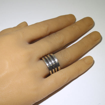 Silver Ring by Elvira Bill- 7.5