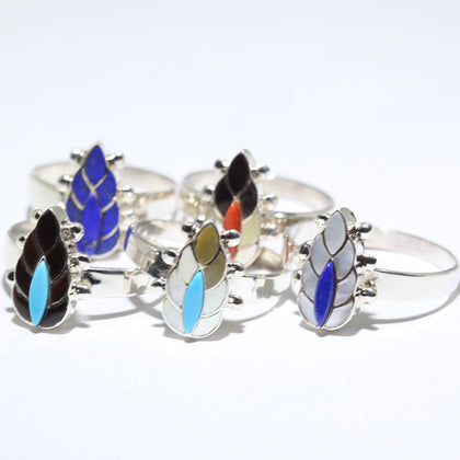 Inlay Ring by Zuni