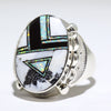 Inlay Ring by Navajo- 13.5