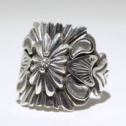 Silver Ring by Thomas Jim- 11.5