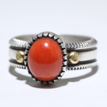 Coral Ring by Harrison Jim- 10.5