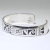 Silver Bracelet by Clifton Mowa 5-3/4"
