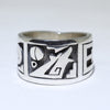 Silver Ring by Clifton Mowa- 7.5