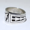 Silver Ring by Clifton Mowa- 7.5