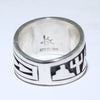 Silver Ring by Clifton Mowa- 7.5