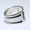 Silver Ring by Clifton Mowa- 6