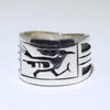 Silver Ring by Clifton Mowa- 6