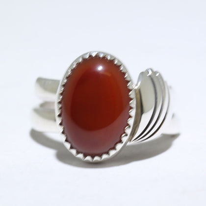 Carnelian Ring by Steve Yellowhorse- 7